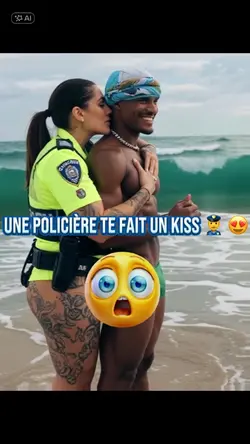 Police kiss you ❤️‍🔥🚨