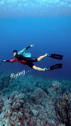 freediving flying