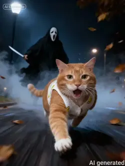 怖い死神に追いかけられる ☠️