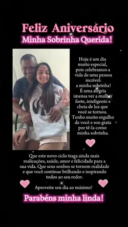 Feliz aniversário 