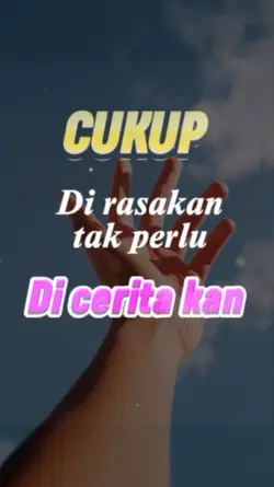 Cukup Dirasakan