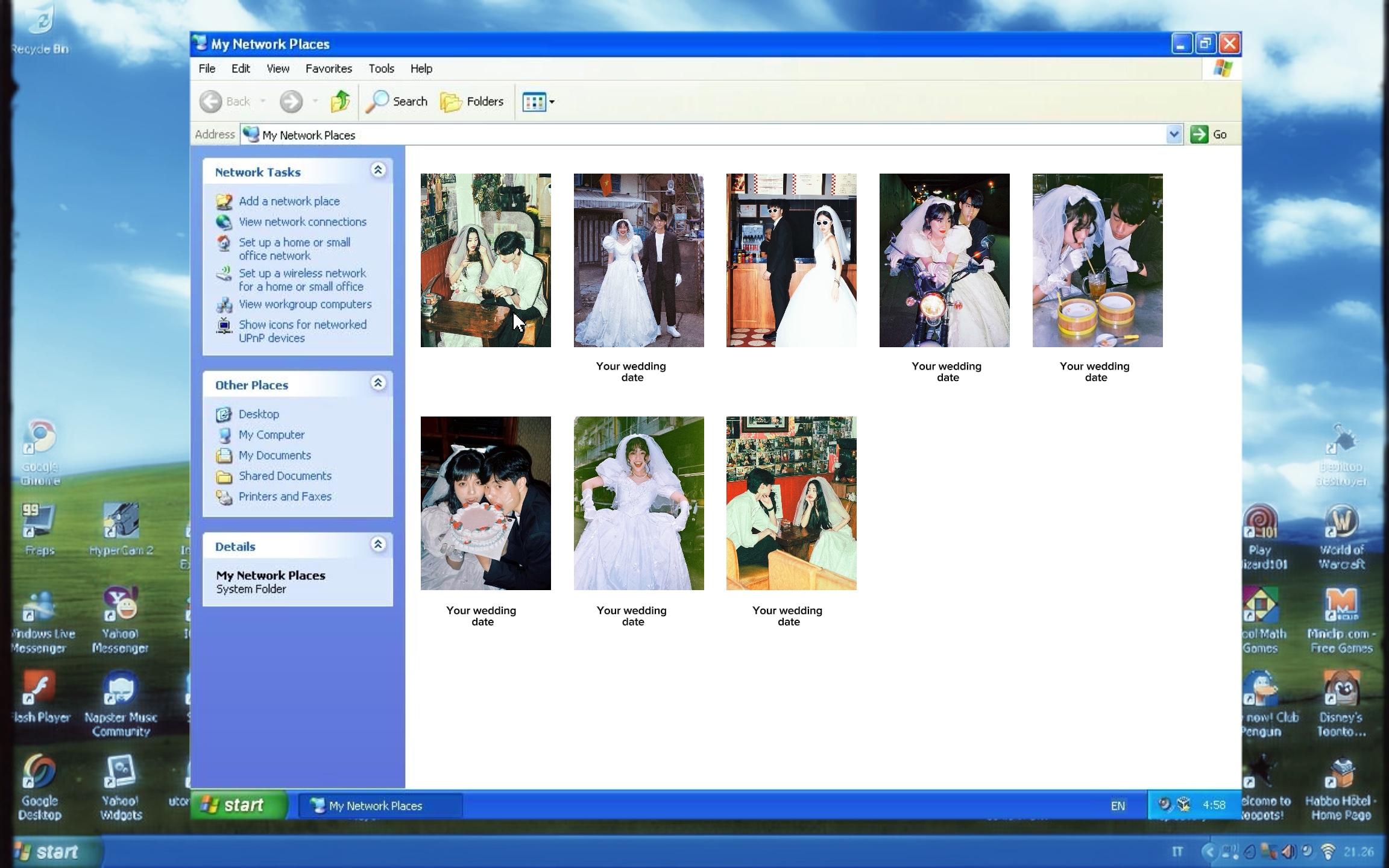 Windows vibes 2000s 