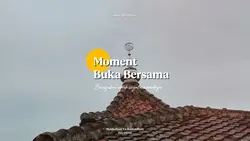 momen buka bersama