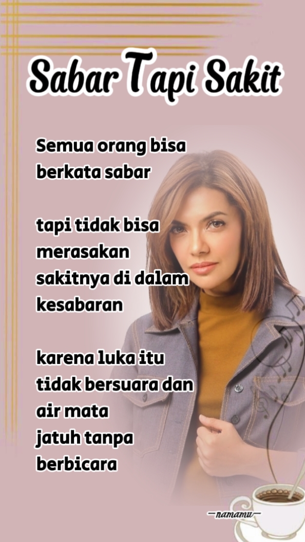 Sabar Tapi Sakit 