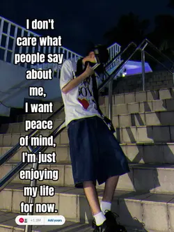 enjoying my life now