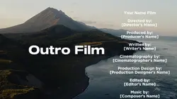 Outro Credit Film