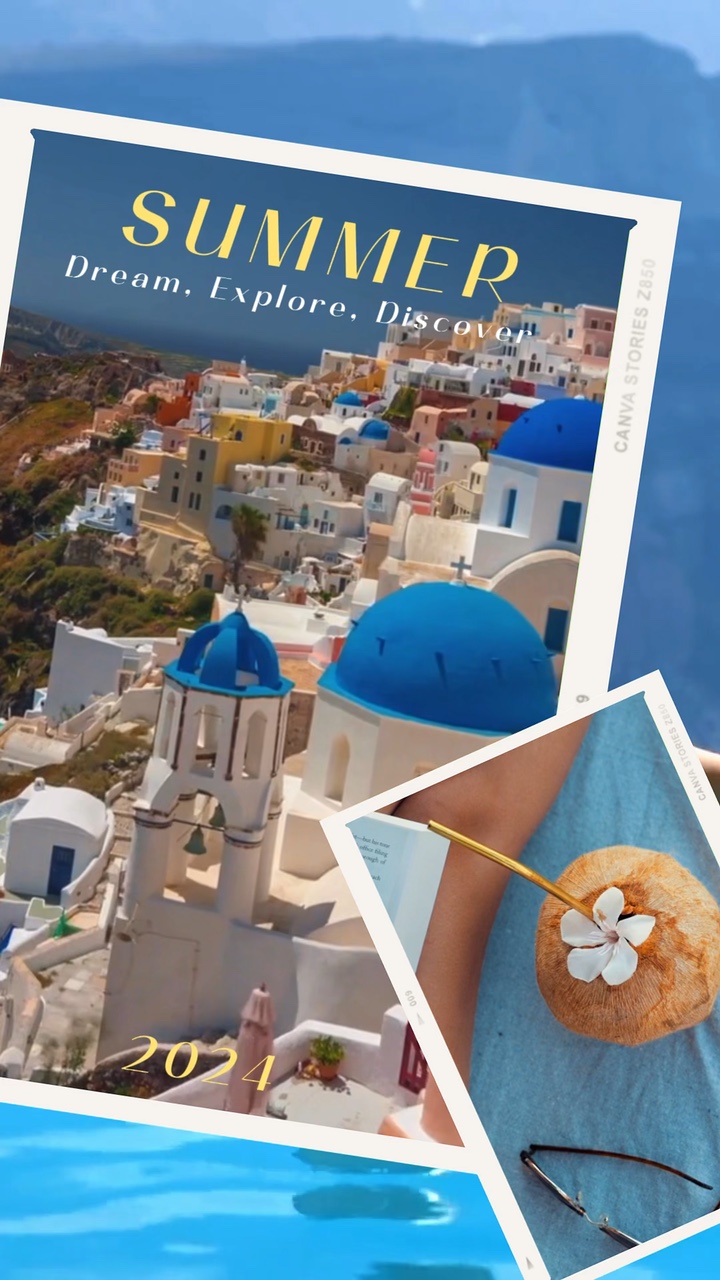 Affichage des produits de l'industrie du voyage style TikTok.