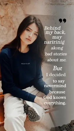 Behind my back
