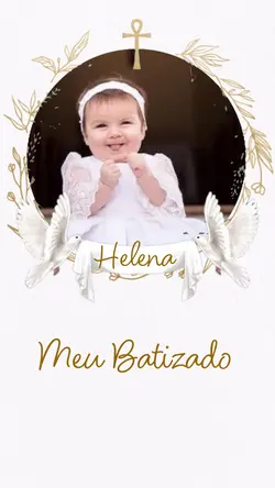 Convite batizado