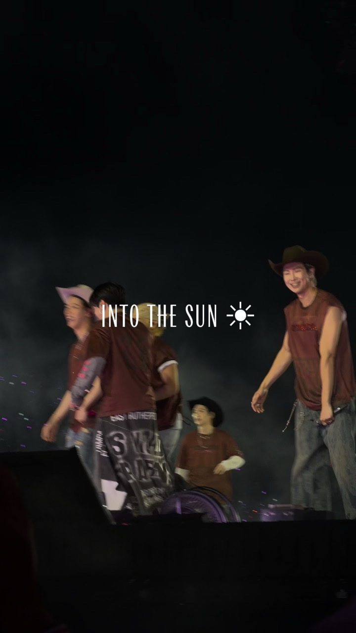 INTO THE SUN!