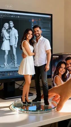 Couple Action Figure