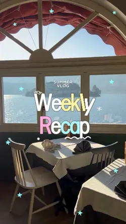 Weekly recap ⭐️🫧🍀🥞