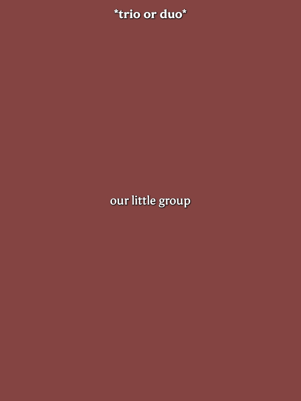 Our little group 