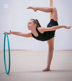 ginnastica ritmica..
