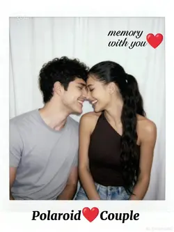 polaroid couple