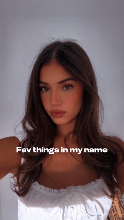 Nome coisas favoritas