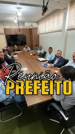 Reunião prefeito