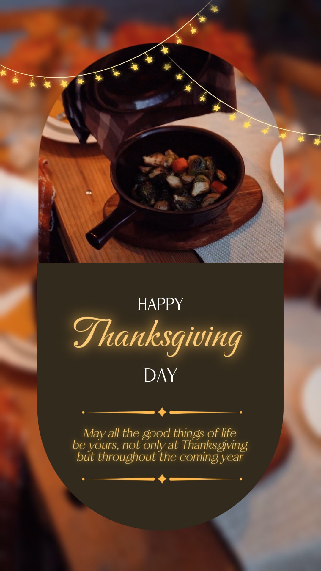 Thanksgiving Day Food And Restaurant Promo