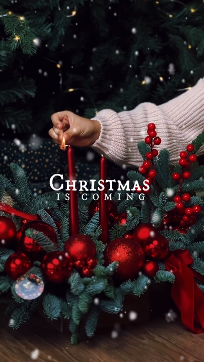 christmas is coming 