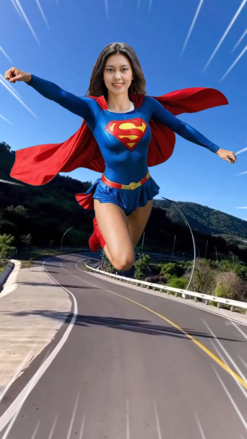 Supergirl vuela