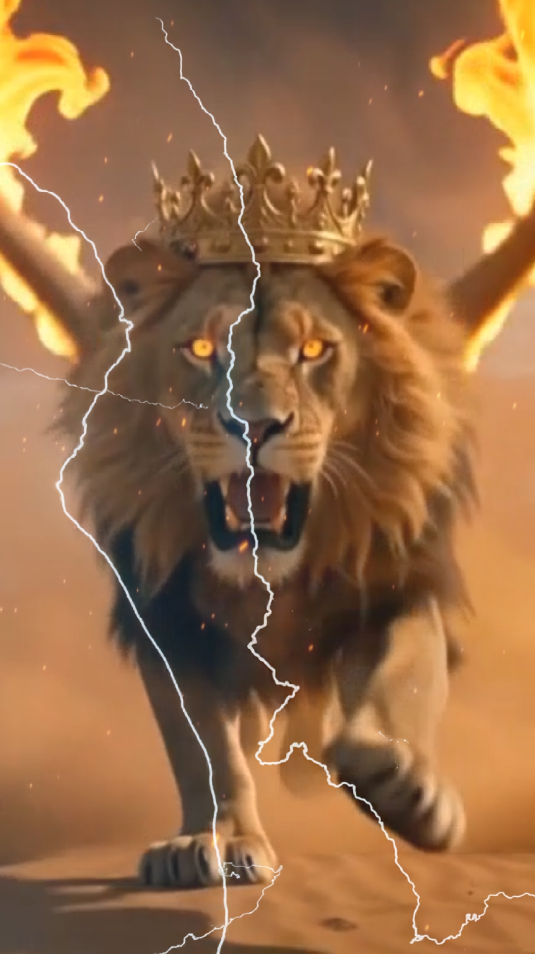lion  king fire ai