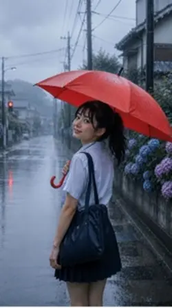 梅雨が来る