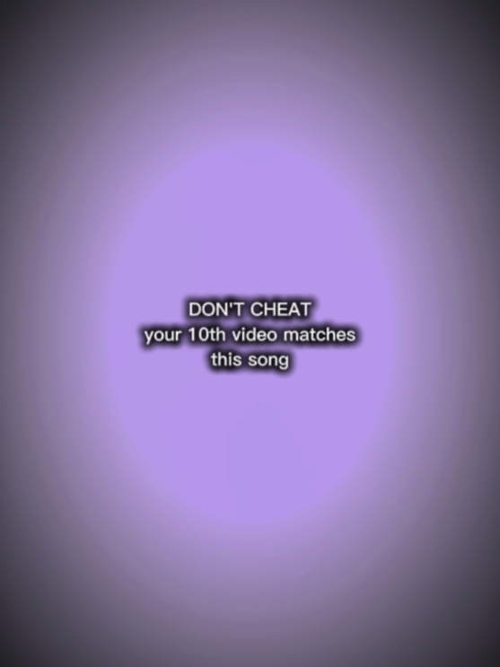 Don't Cheat 