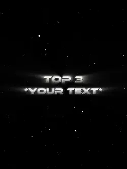 TOP 3" YOUR TEXT"