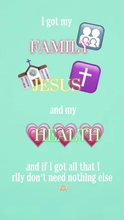 Fam,Jesus, health