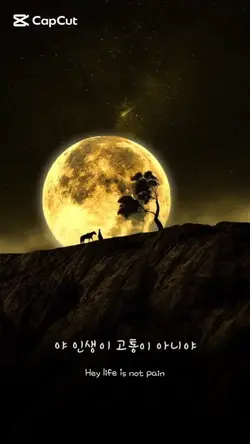 인생이 고통이 아니야
