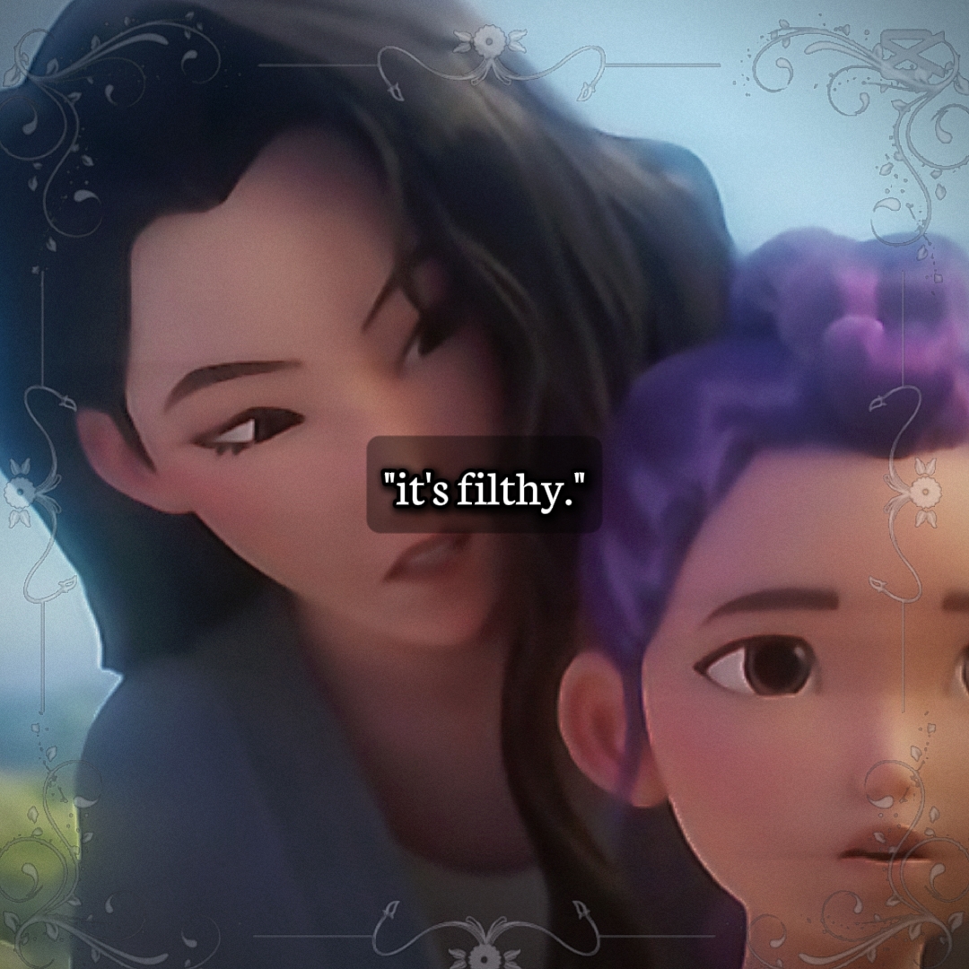 it's filthy..