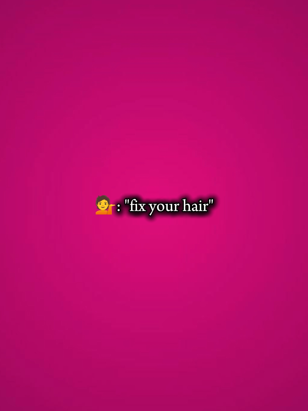 Fixiere dein Haar