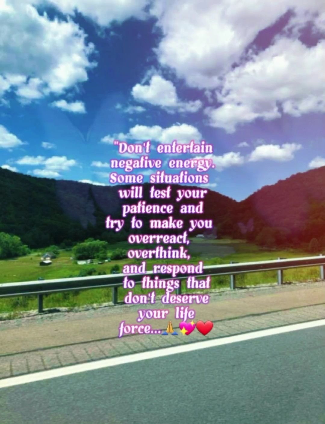 Stay postive thought