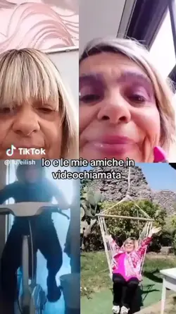 amiche videochiamata