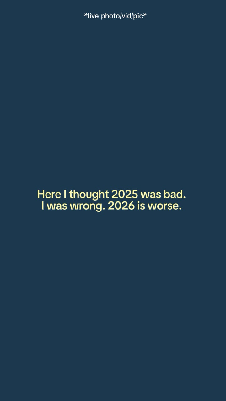 2026 is worse
