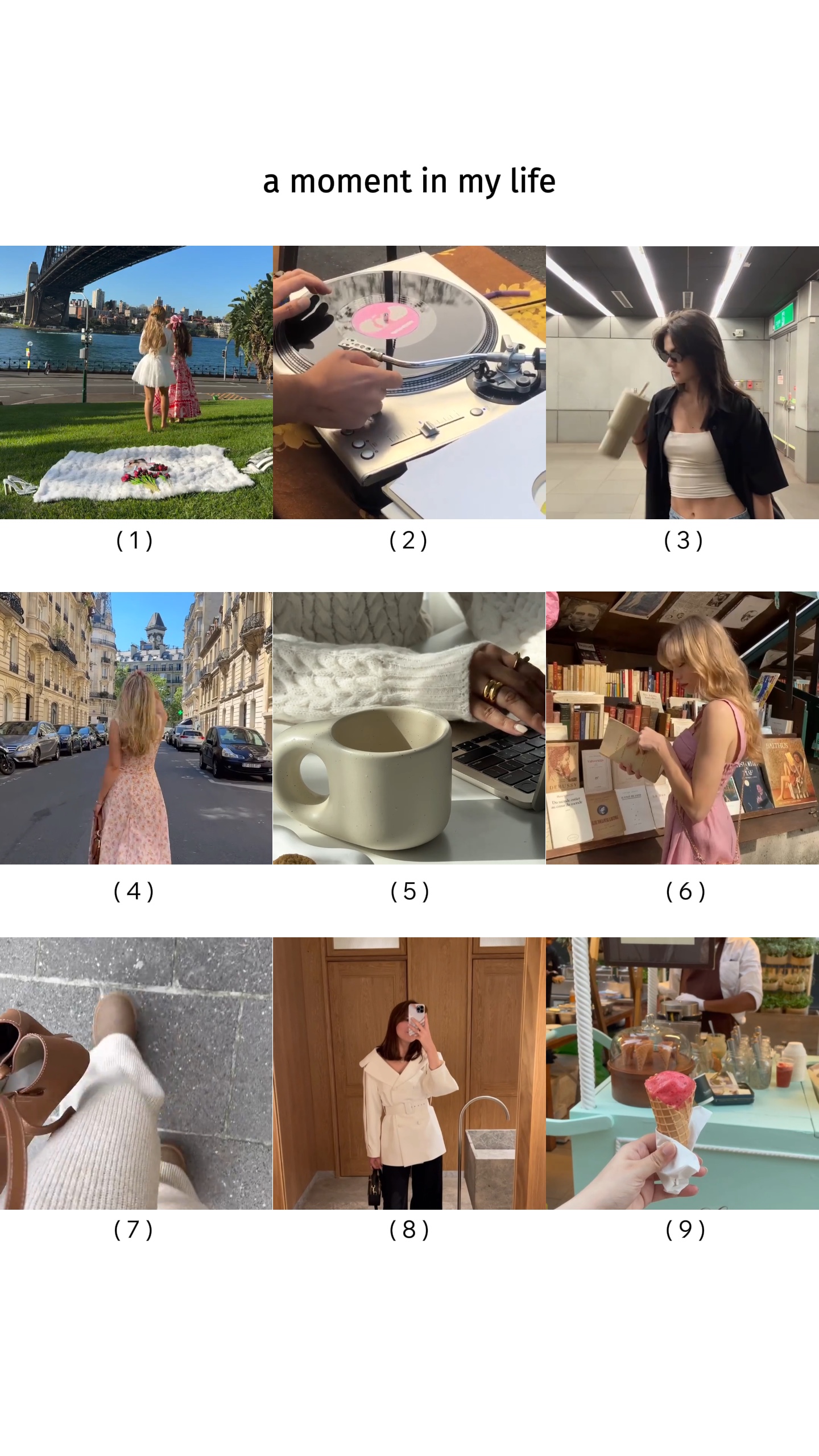 numbered grid dump