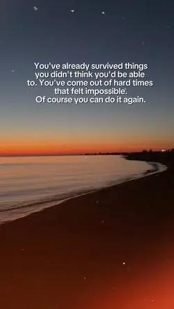 you've already