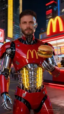 Robô Do McDonald's 