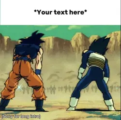 Goku and Vegeta edit