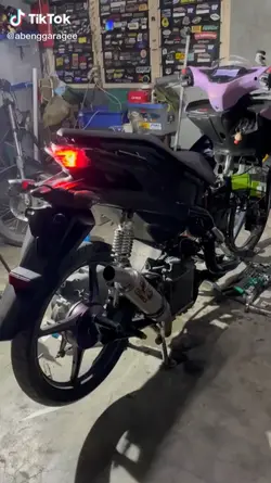 suara motor suda ada