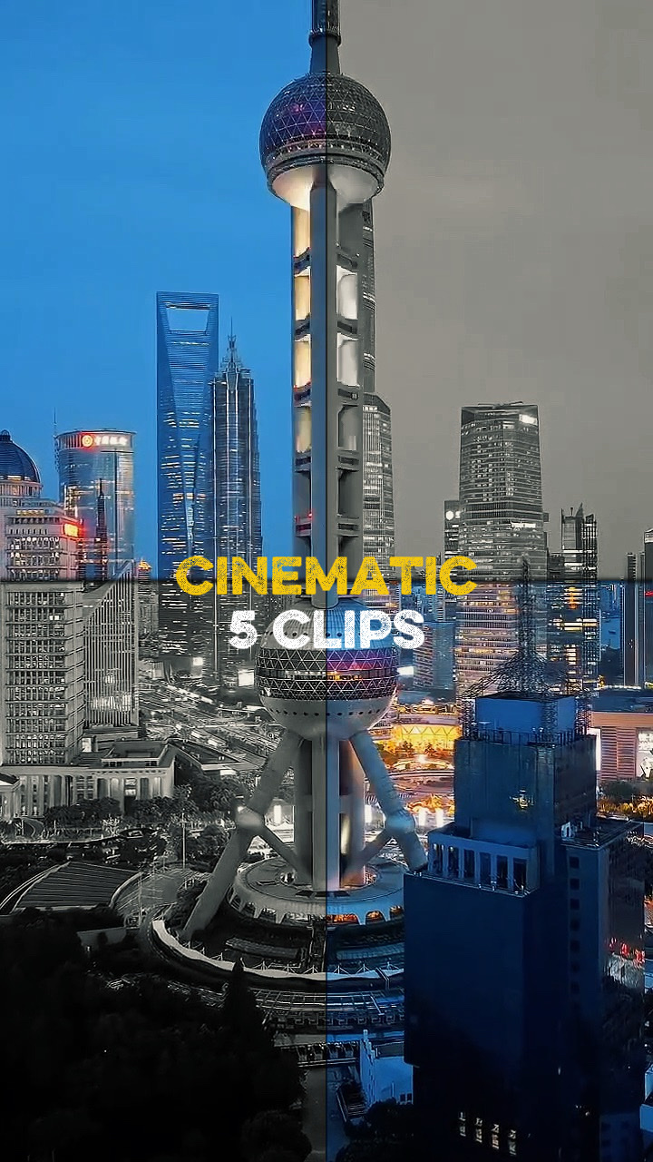 Cinematic 5 clips