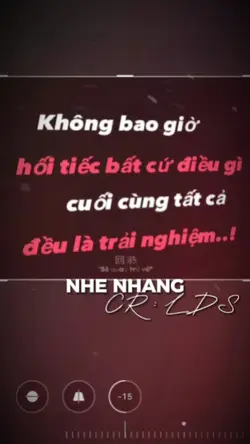 chỉ là trải nghiệm..