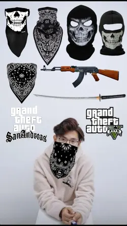 Masker gangster 