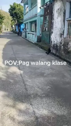 Pov:walang klase