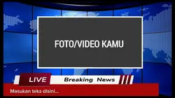 Template Berita Blue