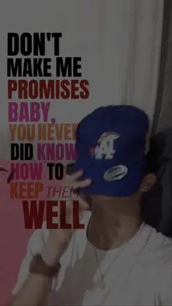 don’t make promises