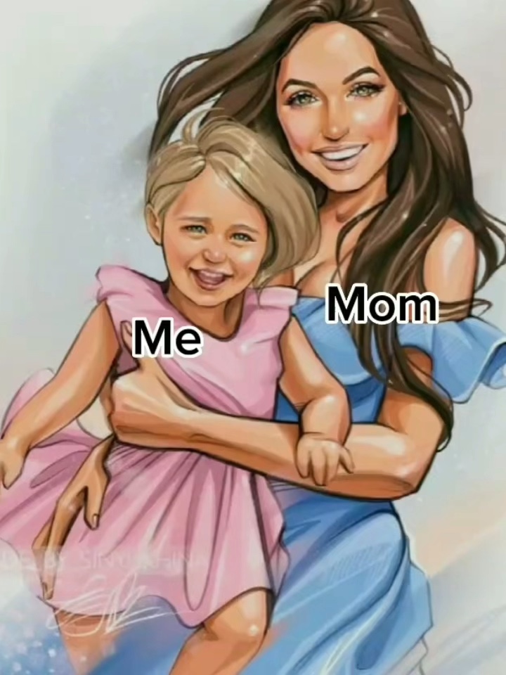 Eu e mamãe 
