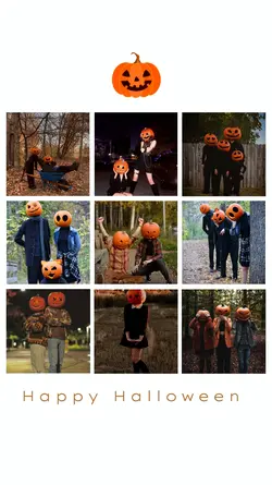 Halloween template
