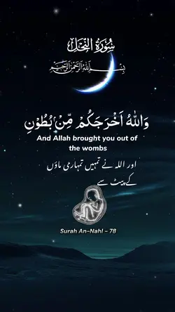 Surah An Nahl - 78