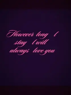 Love you